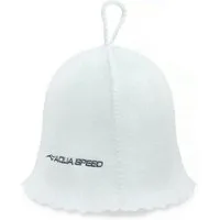 Aqua Speed Saunatuch Saunahut Filz M Damen Filzmütze Sauna Kopf Schutz, (33,5 x 23 breit hoch stabile Form für Saunabereich Thermen), Natürliche Filz Isolierung für konstantes Sauna Klima Schutz