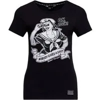 King Kerosin T-Shirt Queen Kerosin - T-Shirt "nobody gives a shit"