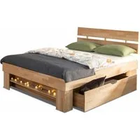 OTTO home Stauraumbett Triest, aus FSC®-zertifizierter massive Buche