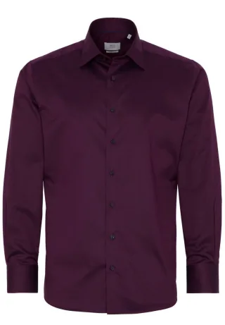 ETERNA - Modern fit: Businesshemd rot - Gr. - 43