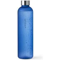 Vinsun Trinkflasche Tritan Wasserflasche 1L Sportflasche Kohlensäure geeignet & BPA frei, auslaufsicher, bruchsicher, geruchs- und geschmacksneutral