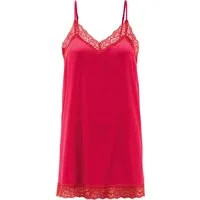 Erwin Müller Nachthemd Damen-Nachthemd Satin Uni