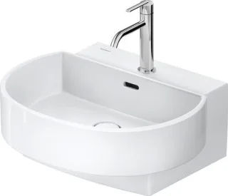 Duravit Balcoon Waschtisch 550x480, mit Überlauf, mit Hahnloch,  241155AA00