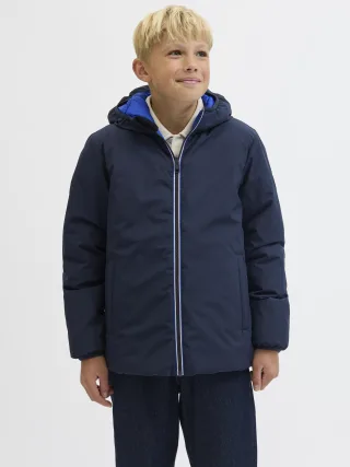 JACK&JONES - JJEBROOK REVERSIBLE JACKET SN JNR Sky Captain - Gr. - 176