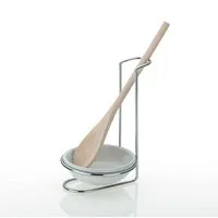 kela Kochlöffelhalter Butler, Holzlöffel, Keramikschälchen