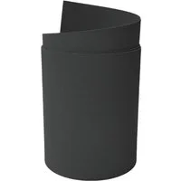 zaunzu Sichtschutzstreifen Premium Maxi für Doppelstabmatten 24cm hoch Anthrazit 2,05m, (1x Einzelstreifen, 24cm hoch, UV-beständiger Sichtschutz), 5 Jahre garantierte Farbechtheit