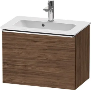 Duravit D-Neo Waschtischunterbau wandhängend Nussbaum dunkel Matt 610x372x440 mm - DE4268010210000 DE4268010210000