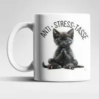 WS-Trend Tasse Anti Stress Baby Katze Kätzchen Kaffeetasse Teetasse Geschenkidee, 1-tlg., Keramik