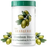 Meine Orangerie Spezialdünger Premium Pflanzendünger für alle Olivenbäume, Dose, 1-St., mineralischer Olivendünger mit chelatierten Spurenelementen, fördert Fruchtbildung & sattgrünes Laub