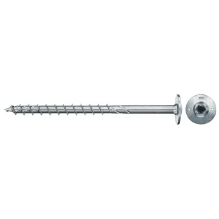 Fischer Holzbauschraube 8,0x120 FPF II WTP BC, Tellerkopf, Innenstern TX, Teilgewinde, blauverzinkt - 566334