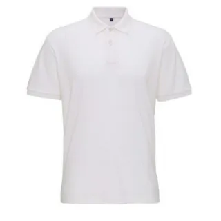 Asquith & Fox Herren-Super-Glattstrick-Poloshirt (Weiß)