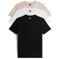 Tommy Jeans T-Shirt TJM EXTRA SLIM 3 PACK (Packung, 3-tlg) Mit Rundhalsausschnitt