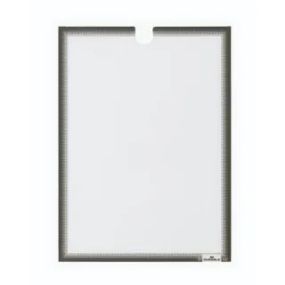 1x5 Durable Dokumentenhalter DIN A4 selbstklebend grau 400657