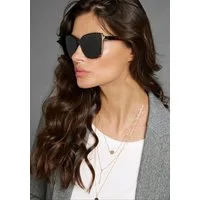 Laura Scott Sonnenbrille mit glitzernden und goldfarbenden Details - NEW
