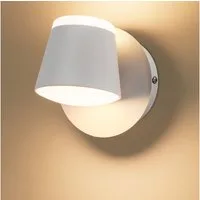 BlingBin Wandleuchte LED Wandlampe Drehbare Bettleuchte Lesen Lampe, 8W LED Wandstrahler Auf und ab Einstellbarer Lichtstrahl, LED fest integriert, warmes Licht, Wandbeleuchtung für Schlafzimmer Wohnzimmer Flur Treppenhaus