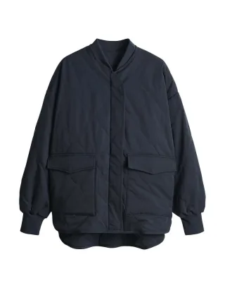 Opus - Wasserabweisende Wendejacke blau/schwarz - Gr. - 36