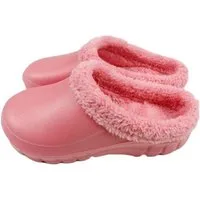 VewoTex Damen Clogs » Hausschuhe mit Teddy Kunstfell » Damenschuhe Clog (1 Paar, Kein Set) gefütterte Slipper » Winter & Herbst Garten Schuhe