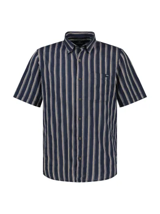 LERROS - BUTTON DOWN classic navy - Gr. - L