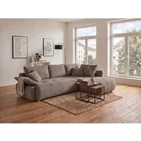 COLLECTION AB Ecksofa Funtastic, Breite 213 cm, mit Schlaffunktion, Bettkasten, Armverstellung und Bonnelfederkern