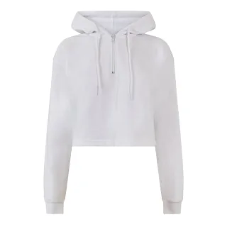 Miso - Kurz-Hoodie für Damen (Weiß)
