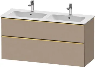 Duravit D-Neo Waschtischunterbau wandhängend Leinen Matt 1280x462x625 mm - DE4365034750000 DE4365034750000