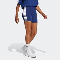 adidas Sportswear Trainingstights W 3S SJ BK SHO kurze Leggings, mittelhoher Bund, flacher, elastischer Bund