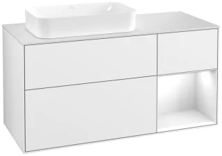 Villeroy & Boch Waschtischunterschrank Finion G28 1200x603x501mm Bel.. WT li , G281GFGF G281GFGF