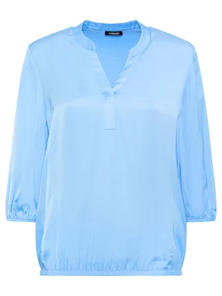 Olsen - Blouse Woven Long Sleeves ciel blue - Gr. - 48