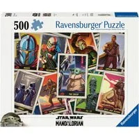 Ravensburger Puzzle Star Wars - The Mandalorian, Auf der Suche nach dem Kind, 500 Puzzleteile, Made in Germany