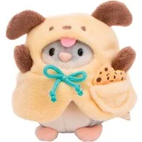 Nici Kuscheltier mymochi, Hamster Shai, 8 cm, mit Keks und Hundekostüm, in Geschenkbox