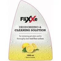 FliXXe Multi-Oberflächenreiniger Fussbodenreiniger (1 Liter Flasche Zitronenduft, Streifenfrei)