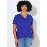 Angel of Style T-Shirt T-Shirt A-Linie Neonfarbe gerundeter Saum