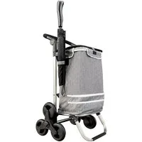 Quick Star Einkaufstrolley Faltbar, Aluminium, 58 l, 50 kg Traglast