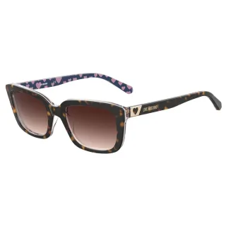 Braune Acetat-Sonnenbrille