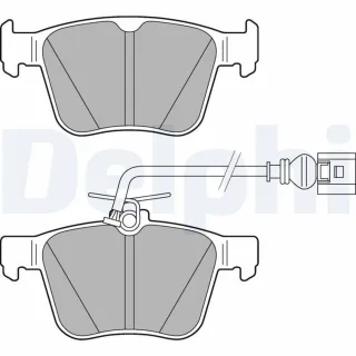 Delphi Bremsbel?ge vorne Audi A3 Q3 Tt CUPRA Formentor 2,5