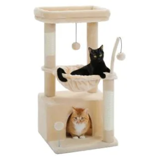 Pawz Road Kleiner Kratzbaum 83cm beige