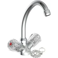 Schütte Waschtischarmatur Savino Wasserhahn, Mischbatterie Waschbecken, Waschbecken Armaturen in Chrom