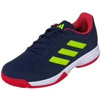 adidas Performance Gamespec Allcourt blau/gelb/rot Kinder Tennisschuh