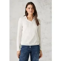 CECIL Langarmshirt mit Elastiksaum