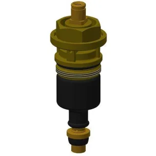 KWC Aquarotter Funktionsteil, waschen/spülen, DN15, gelb, LABS-konform, 2000109229, 2000109229 2000109229