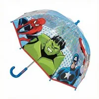 MARVEL Langregenschirm Avengers Kinderregenschirm Ø 45 cm für Regentage