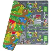 Snapstyle Kinderteppich Straßenteppich Beidseitig Straßenlandschaften, Rechteckig, Höhe: 6 mm