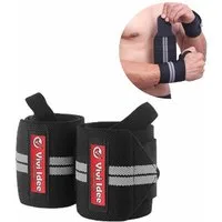Vivi Idee Handgelenkbandage 1/2 Paar Handgelenkschoner Wrist Wraps Weightlifting Gelenkschutz (2-tlg), für Fitness Gym Crossfit Training