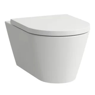 LAUFEN Kartell Wand-Tiefspül-WC H8203370000001 weiß, spülrandlos, Form innen rund
