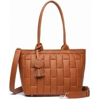 COLLEZIONE ALESSANDRO Schultertasche Luvre, mit luxuriöser Steppung