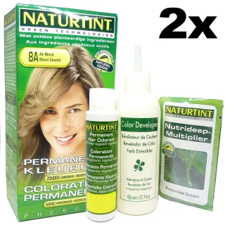 Phergal Naturtint Haar Farbe Kastanien Gold Braun 5G 2x165ml  Coloration Set Kit