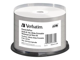 Verbatim DataLifePlus | 43734 | 50 x DVD-R - 4.7 GB 16x