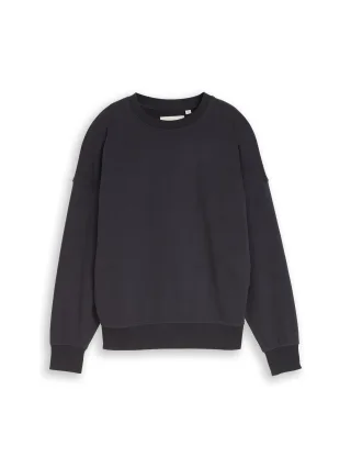 tom tailor kids - Oversize Sweatshirt mit Rückenprint coal grey - Gr. - 140