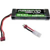 Absima Absima Modellbau-Akkupack (NiMh) 7.2 V 5100 mAh Zellen-Zahl: 6 Hardca Akku 5100 mAh