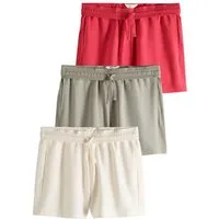 The Set Shorts The Set Sweatshorts mit Umschlagbund, 3er-Pack (3-tlg)